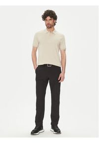 BOSS Polo Paddy 50469055 Beżowy Regular Fit. Typ kołnierza: polo. Kolor: beżowy. Materiał: bawełna #4