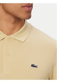 Lacoste Polo DH5522 Beżowy jasny Slim Fit. Typ kołnierza: polo. Kolor: beżowy. Materiał: bawełna #2