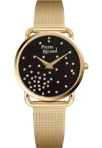 Zegarek Pierre Ricaud Zegarek damski Pierre Ricaud P21066.1144Q CYRKONIE złoty. Kolor: złoty #1