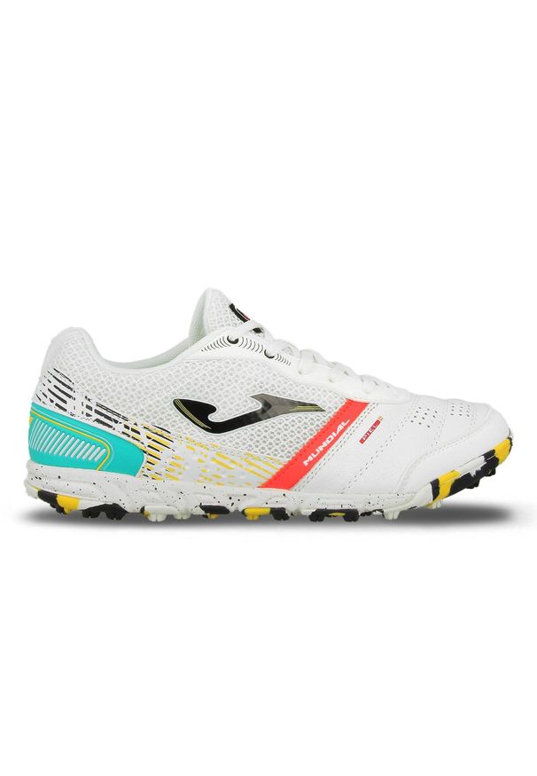 Joma - Buty piłkarskie Mundial 25 Turf Rozmiar 40 - MUNS2502TF Biały. Kolor: biały. Materiał: syntetyk. Sport: piłka nożna