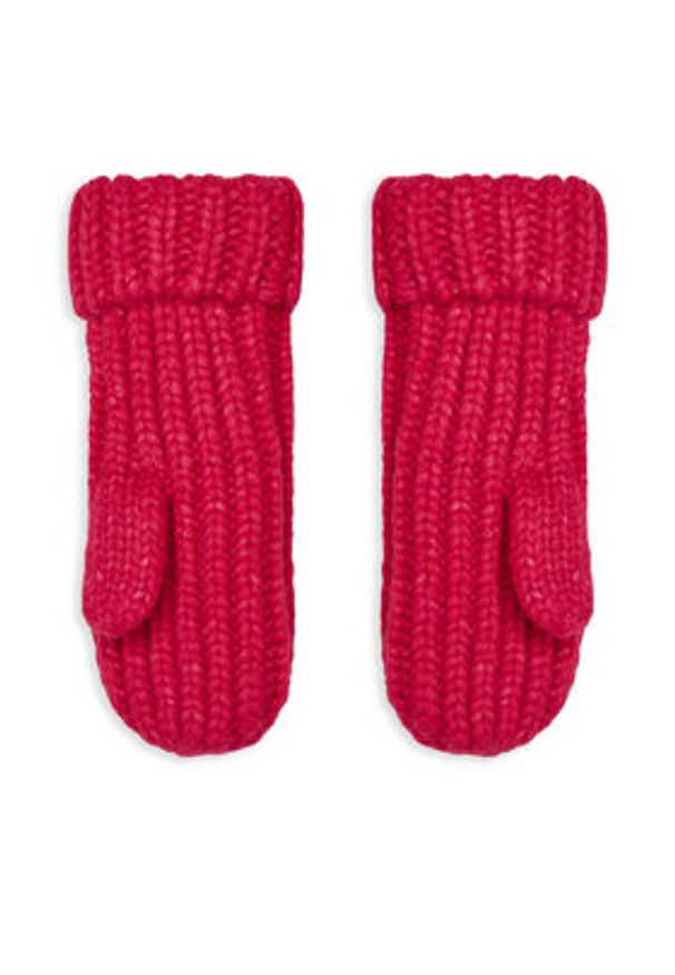 Ugg Rękawiczki dziecięce K Chunky Mitten 100030 Różowy. Kolor: różowy. Materiał: akryl, materiał