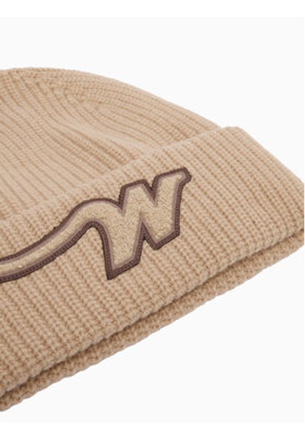 Weekend Max Mara Czapka Alben 2525576025 Beżowy. Kolor: beżowy. Materiał: wełna