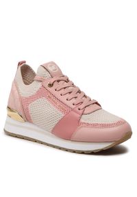 MICHAEL Michael Kors Sneakersy Billie Knit Trainer 43S3BIFS2D Różowy. Kolor: różowy. Materiał: materiał