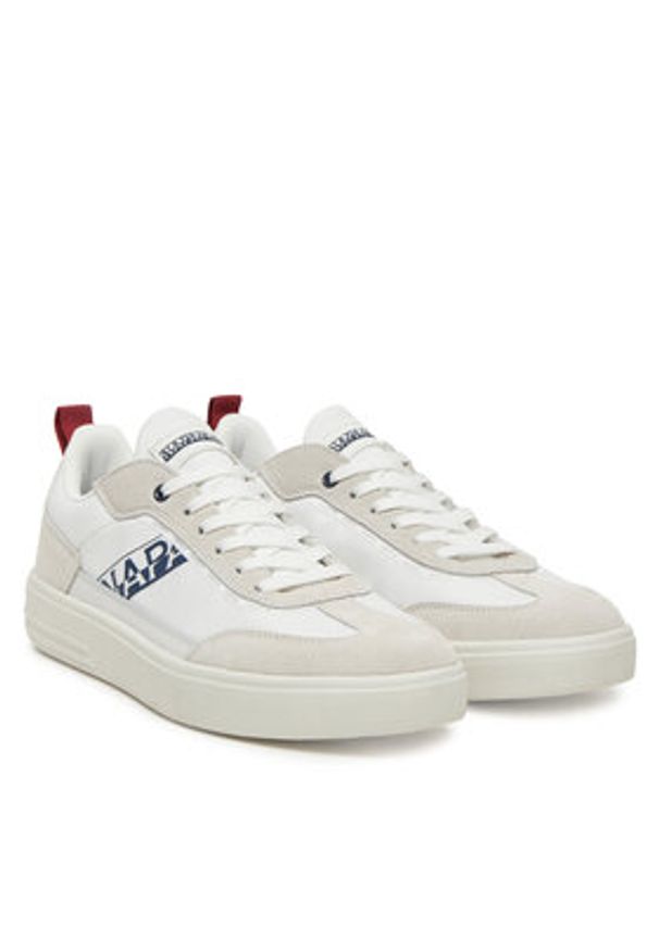 Napapijri Sneakersy Bark NP0A4IQR Biały. Kolor: biały. Materiał: materiał
