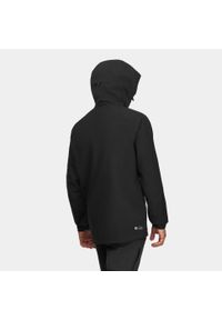 Kurtka męska hardshell membrana wodoodporności Alpinus Gedu. Kolor: czarny. Materiał: hardshell. Sport: turystyka piesza #2