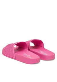 Guess Klapki E6GZ16 BB00F Różowy. Kolor: różowy. Materiał: materiał #6