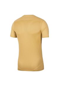 Koszulka treningowa męska Nike Park Vii. Kolor: żółty. Długość rękawa: krótki rękaw. Technologia: Dri-Fit (Nike). Długość: krótkie. Sport: piłka nożna