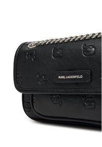 Karl Lagerfeld - KARL LAGERFELD Torebka A3W30109 Czarny. Kolor: czarny. Materiał: skórzane #5