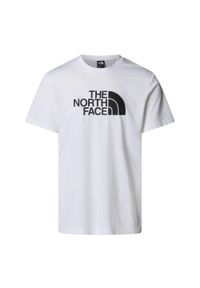 Koszulka Mężczyzna The North Face S/S Easy biały. Kolor: biały. Materiał: poliester, bawełna. Długość rękawa: krótki rękaw. Długość: krótkie