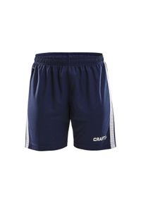 Spodnie treningowe damskie Craft Pro Control. Kolor: niebieski. Materiał: syntetyk, materiał. Długość: krótkie. Sport: fitness #1