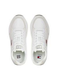 Tommy Jeans Sneakersy Tjm Runner Full Leather Ess EM0EM01445 Biały. Kolor: biały. Materiał: materiał #4