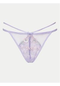 Hunkemöller Stringi Lillia 205400 Fioletowy. Kolor: fioletowy. Materiał: syntetyk #6