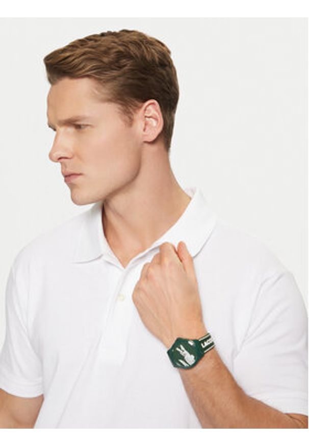 Lacoste Zegarek Neocroc 2011309 Zielony. Kolor: zielony
