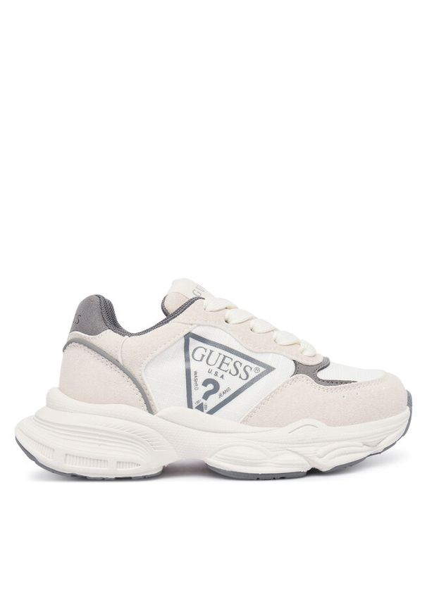 Sneakersy Guess. Kolor: biały