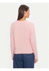 United Colors of Benetton - United Colors Of Benetton Koszulka piżamowa 30963M04S Różowy Regular Fit. Kolor: różowy. Materiał: bawełna #5