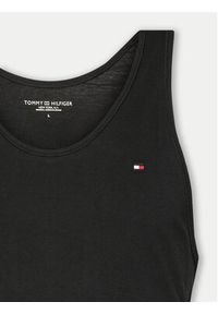 TOMMY HILFIGER - Tommy Hilfiger Komplet 3 tank topów UM0UM03387 Czarny Regular Fit. Kolor: czarny. Materiał: bawełna #7