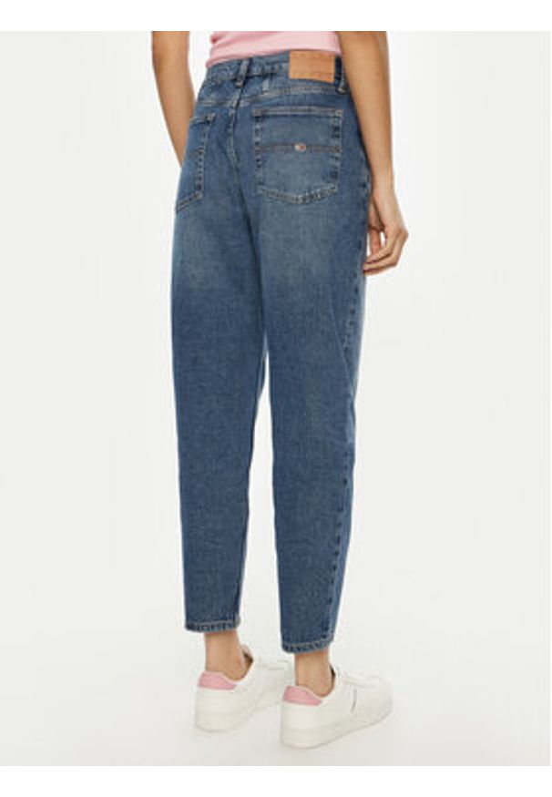 Tommy Jeans Jeansy DW0DW20216 Niebieski Slim Fit. Kolor: niebieski