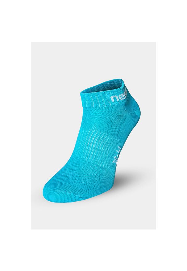 NESSI SPORTSWEAR - Skarpety stopki bezszwowe Unisex Nessi Sportswear Road S Oddychające. Kolor: niebieski. Sport: bieganie