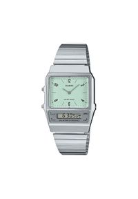 Casio Zegarek Vintage Classic AQ-800E-3AEF Srebrny. Kolor: srebrny. Styl: vintage #1