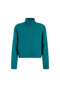 Polar damski zapinany na zamek Protest Pakiri. Kolor: niebieski. Materiał: polar #1