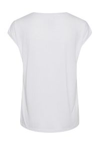 Pieces T-Shirt 17095260 Biały Regular Fit. Kolor: biały