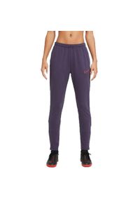 Nike - Damskie Spodnie Do Biegania Academy DriFIT. Kolor: fioletowy