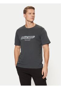 Jack & Jones T-Shirt Vesterbro 12265740 Szary Relaxed Fit. Kolor: szary. Materiał: bawełna