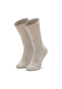 CONDOR - Skarpety długie Condor. Kolor: beżowy #1