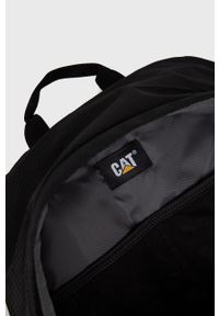CATerpillar - Caterpillar plecak kolor szary duży z nadrukiem. Kolor: szary. Wzór: nadruk #5