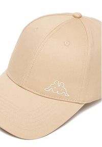 Kappa Czapka z daszkiem KAP-U3-001-SS25 Beżowy. Kolor: beżowy. Materiał: materiał, bawełna