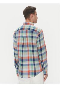 TOMMY HILFIGER - Tommy Hilfiger Koszula Summer Madras MW0MW39166 Kolorowy Regular Fit. Materiał: len. Wzór: kolorowy #5