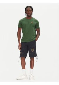 Aeronautica Militare Szorty materiałowe 251BE041CT1122 Granatowy Regular Fit. Kolor: niebieski. Materiał: bawełna #5