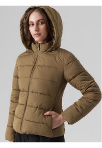 Vero Moda Kurtka zimowa 10289837 Khaki Regular Fit. Kolor: brązowy. Materiał: syntetyk. Sezon: zima #3