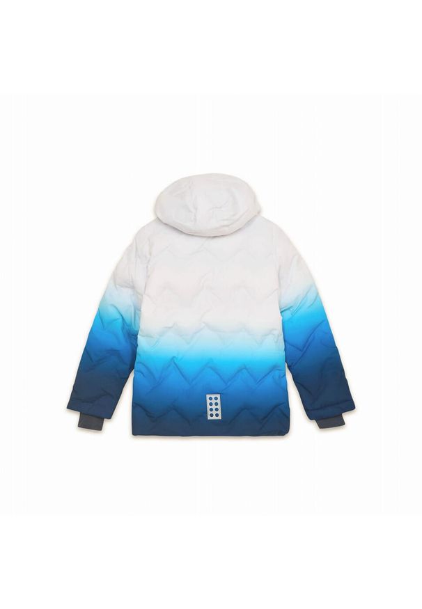 LEGO Wear - Kurtka zimowa dziecięca LEGO. Kolor: niebieski. Sezon: zima