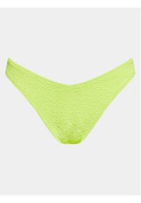 Calvin Klein Swimwear Dół od bikini KW0KW02399 Zielony. Kolor: zielony. Materiał: syntetyk
