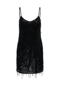 only - ONLY Sukienka koktajlowa 15305736 Czarny Slim Fit. Kolor: czarny. Materiał: syntetyk. Styl: wizytowy