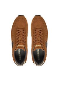 Napapijri Sneakersy Uomo NP0A88X3 Brązowy. Kolor: brązowy. Materiał: skóra, zamsz #6