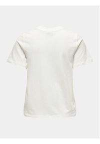 JDY T-Shirt Pisa 15292431 Biały Regular Fit. Kolor: biały. Materiał: bawełna