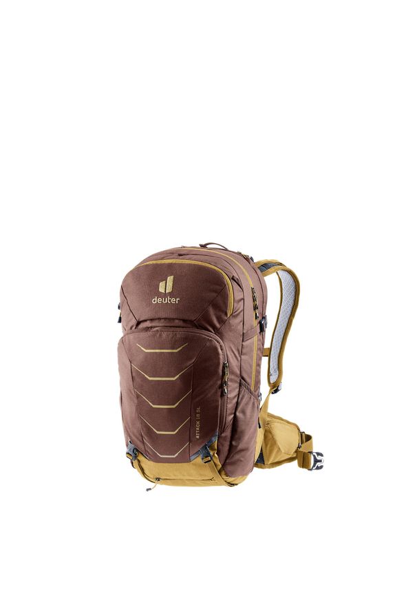 Plecak na rower damski Deuter Attack 18 SL - raisin/almond. Kolor: czerwony