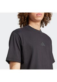 Adidas - Koszulka męska ADIDAS. Kolor: czarny. Materiał: bawełna #2