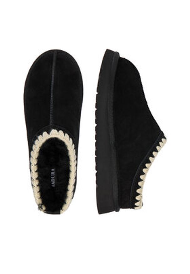 Badura Śniegowce EO-DAISY-TS6299-01 Czarny. Kolor: czarny. Materiał: skóra, zamsz