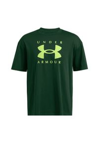 Koszulka męska Under Armour HW OS Branded. Kolor: zielony