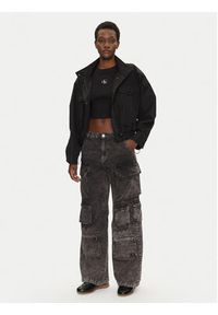 Alpha Industries Spodnie cargo 148022 Szary Regular Fit. Kolor: szary. Materiał: bawełna