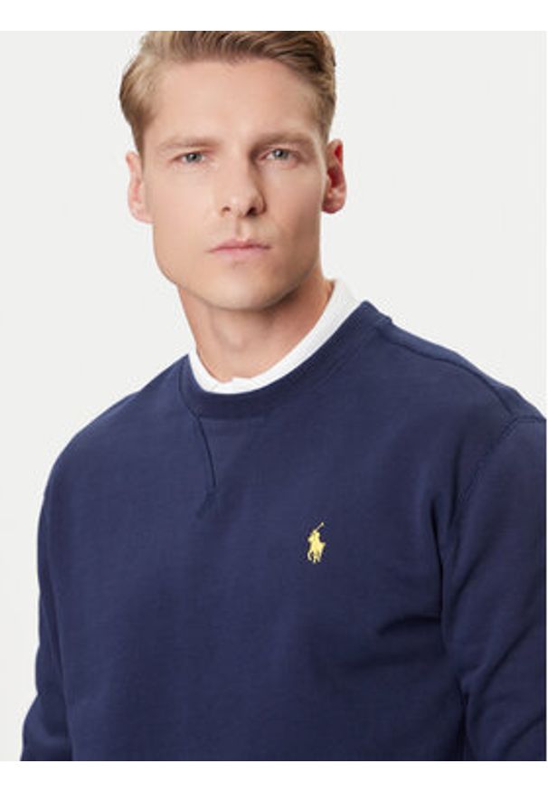 Polo Ralph Lauren Bluza 710P01523002 Granatowy Regular Fit. Typ kołnierza: polo. Kolor: niebieski. Materiał: bawełna