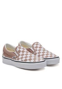 Vans Tenisówki Classic Slip-On VN000D6YE2V1 Beżowy. Zapięcie: bez zapięcia. Kolor: beżowy. Materiał: materiał #4