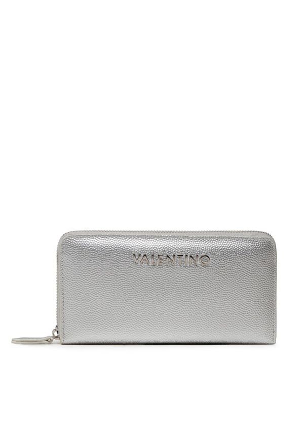 VALENTINO - Valentino Duży Portfel Damski Divina VPS1R4155G Srebrny. Kolor: srebrny. Materiał: skóra
