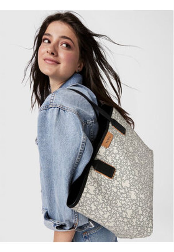 Tous - TOUS Torebka Capazo Xl. K Mini 2000899946 Beżowy. Kolor: beżowy. Materiał: skórzane