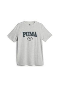 Koszulka Mężczyzna Puma Squad szary. Kolor: szary. Sport: joga i pilates #1