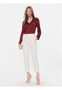 Weekend Max Mara Spodnie materiałowe Vite 2415131031 Beżowy Regular Fit. Kolor: beżowy. Materiał: bawełna #4