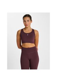 Biustonosz podtrzymujący dla kobiet Hummel Medium. Kolor: wielokolorowy, czerwony, różowy, brązowy #1